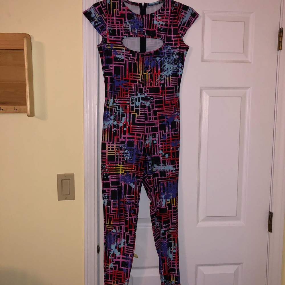 Bright Cap sleeve cut out Body suit.